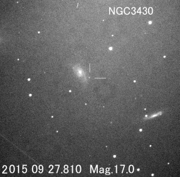板垣公一其中一張超新星發現照片