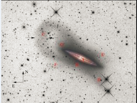 NGC 4013的合成光學圖像 