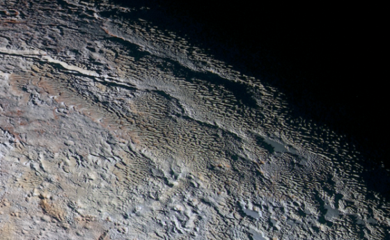 冥王星蛇紋狀地貎
