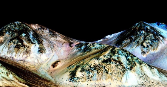 火星上有流水的證據