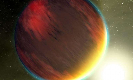 畫家筆下的熱木系外行星
