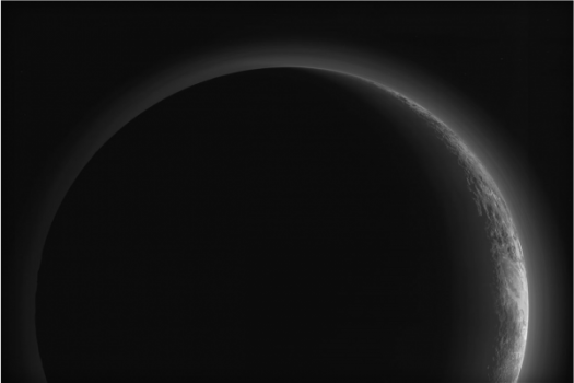 新視野號飛掠冥王星後拍攝冥王星的照片