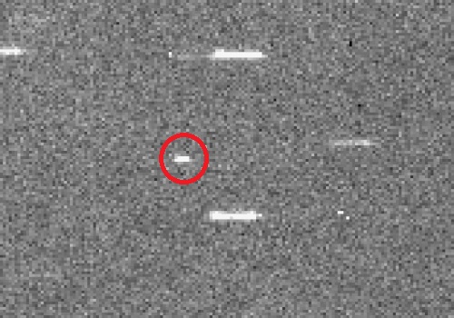2015年10月9日觀測到的WT1190F