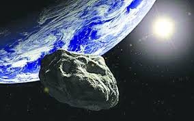 畫家筆下近距離掠過地球的小行星