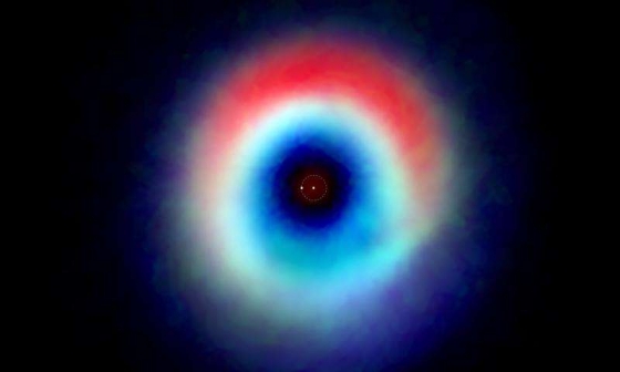HD142527雙星系統的合成圖像