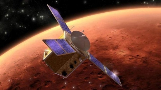 畫家筆下的希望號火星探測衛星