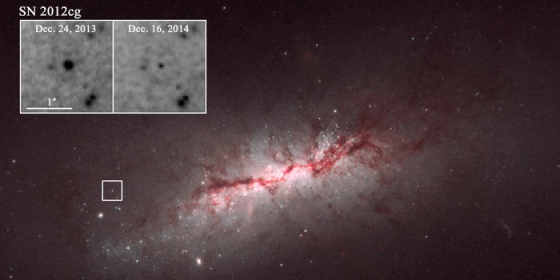 NGC 4424星系中的超新星
