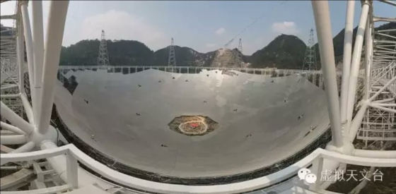 五百米口徑球面射電望遠鏡全景
