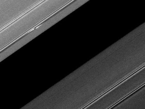 土星環的詳細照片