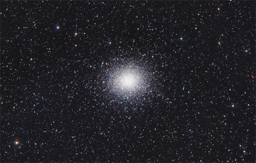 南極亮星巡天望遠鏡拍攝的杜鵑座47球狀星團