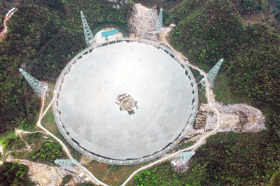 五百米口徑球面射電望遠鏡全景