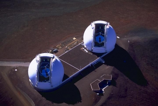 凱克望遠鏡是世界上口徑第二大的近紅外線望遠鏡