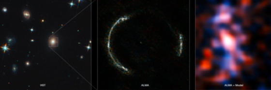 SDP.81愛因斯坦環和重力透鏡星系