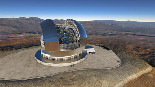 畫家筆下的全球​​最大光學望遠鏡