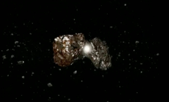 模擬小行星撞擊過程