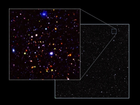 圖像中的物體是非常遙遠的星系