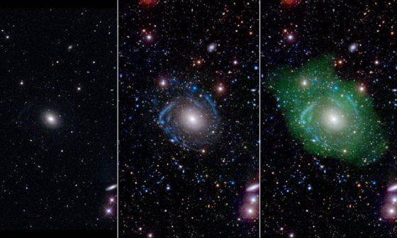 UGC1382是一個與其它星系合併形成的巨型星系