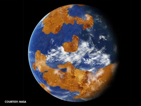 遠古時期金星表面可能有一片淺海