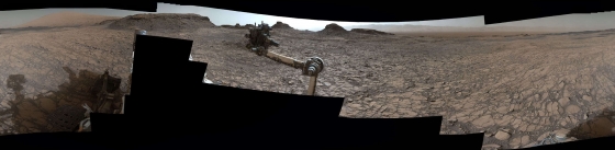 好奇號拍攝的火星表面貌似地球上的沙漠