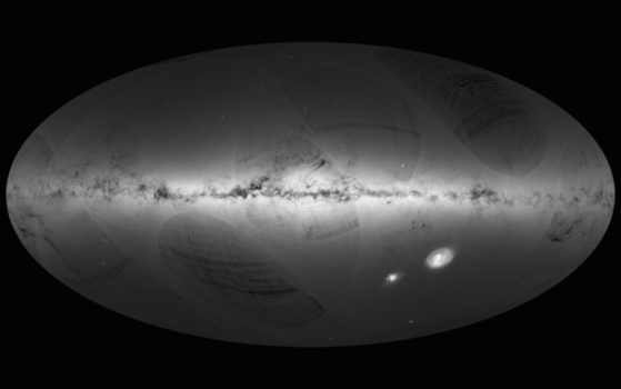 根據蓋亞觀測數據繪製的高分辨率宇宙圖景