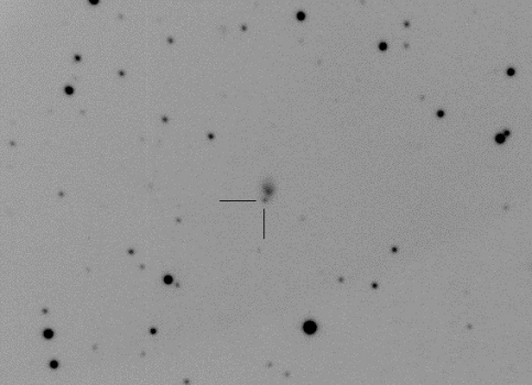 嶋邦博拍攝的金牛座超新星發現照片