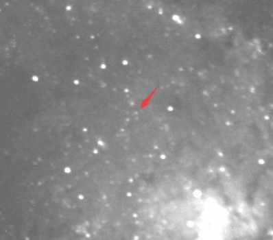 三角座超新星發現照片
