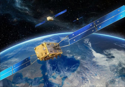  畫家筆下的伽利略衛星導航系統