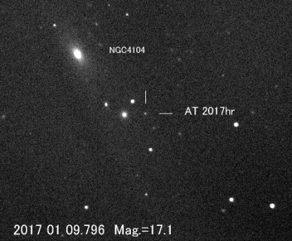 板垣公一拍攝的后髮座超新星發現照片