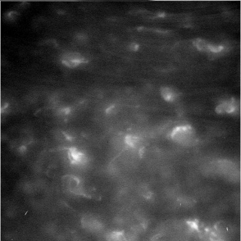 土星大氣的近距離原始圖像
