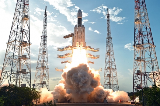 印度重型GSLV Mark III運載火箭發射情況