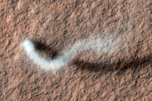 火星上大型的塵捲風