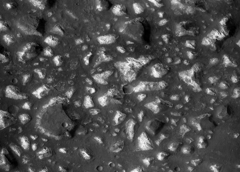 火星南部艾瑞達尼亞海的海底熱液沉積物